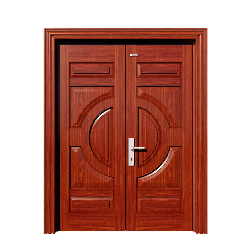 Cửa thép vân gỗ H4 - Ảnh 3