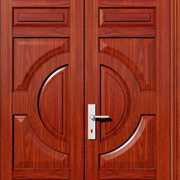 Cửa thép vân gỗ H4 - Ảnh 2