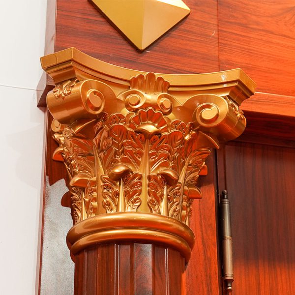 Cửa thép vân gỗ H22 - Ảnh 2