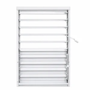 Cửa chớp lật NTP bằng nhôm dày 0,45mm