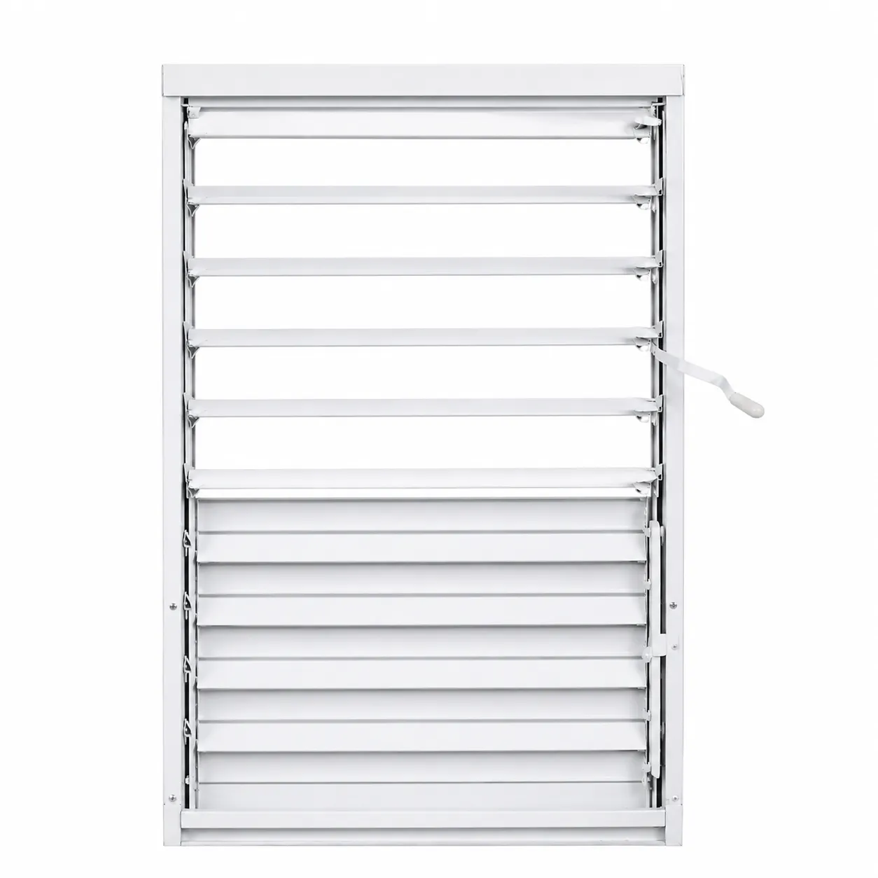 Cửa chớp lật NTP bằng nhôm dày 0,45mm