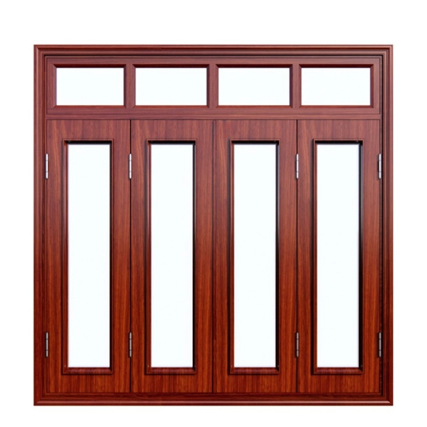 Cửa sổ thép vân gỗ CS4H0K